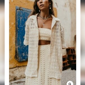 Ottway Talis Crochet Short Sleeve